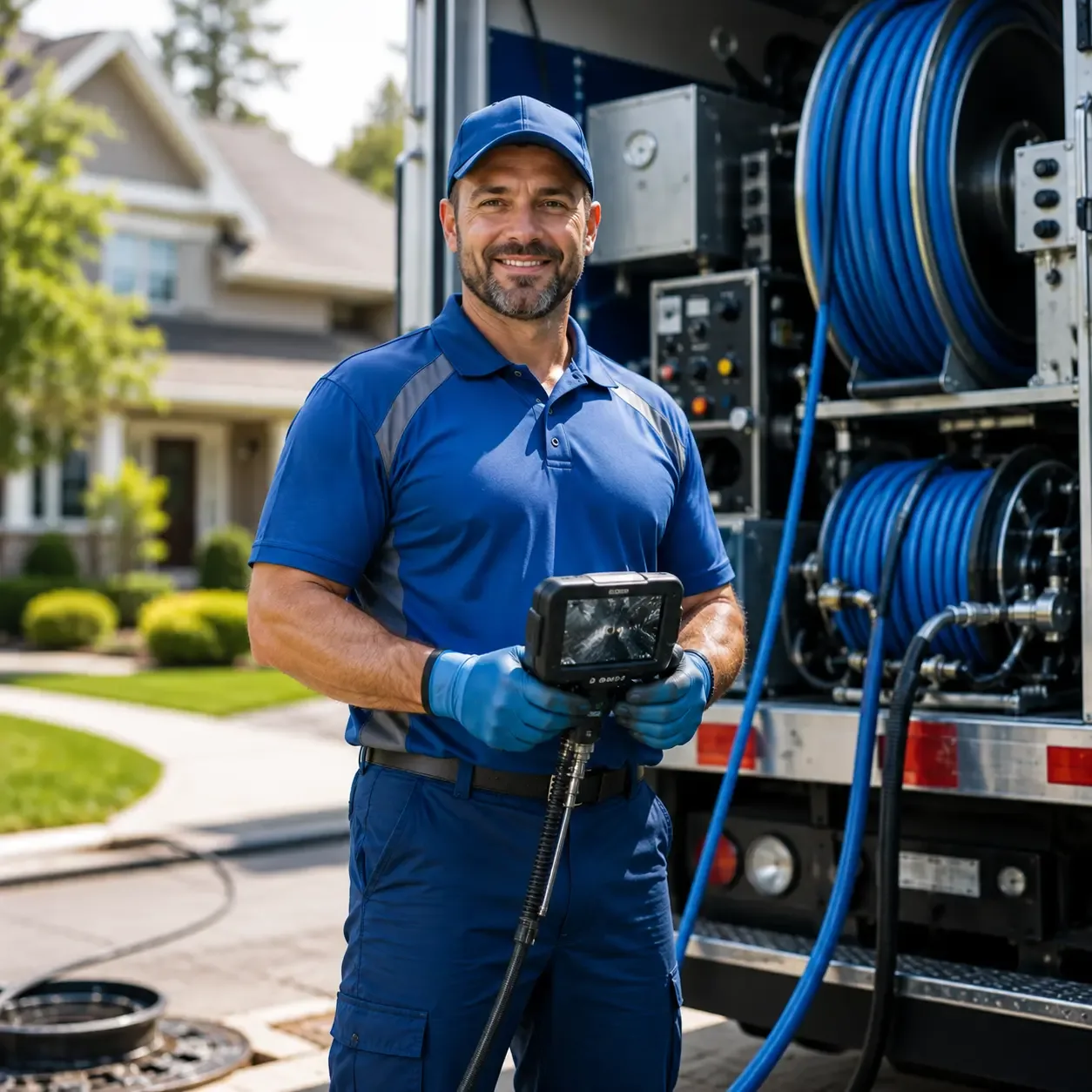 Local outdoor drain cleaning specialists in Fisher, IL